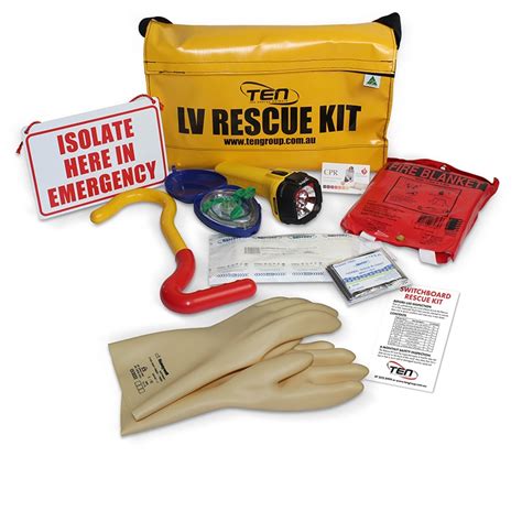 lv rescue kits|low voltage rescue kit contents.